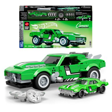 MATTEL BRICK SHOP HOT WHEELS CAMARO SPEED 68 10+ AÑOS - 7