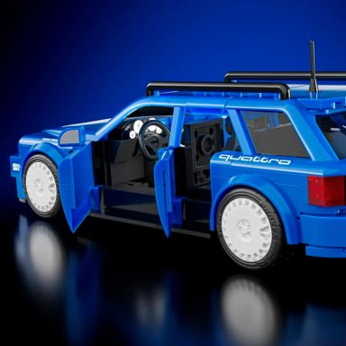 MATTEL BRICK SHOP JUGUETE DE CONSTRUCCIÓN MATTEL BRICK SHOP HOT WHEELS SPEED '94 AUDI AVANT RS2 - 6