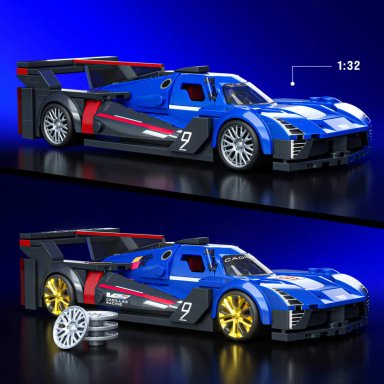 MATTEL BRICK SHOP HOT WHEELS SPEED CADILLAC PROJECT GTP - 3