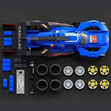 MATTEL BRICK SHOP HOT WHEELS SPEED CADILLAC PROJECT GTP - 4