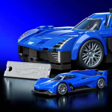 MATTEL BRICK SHOP HOT WHEELS SPEED CADILLAC PROJECT GTP - 5