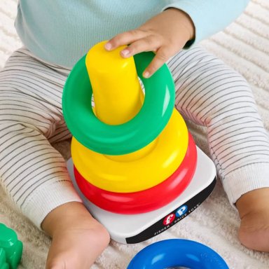 FISHER-PRICE PARA BEBÉS 80 ANIVERSARIO KIT PILA DE ARITOS  - 5