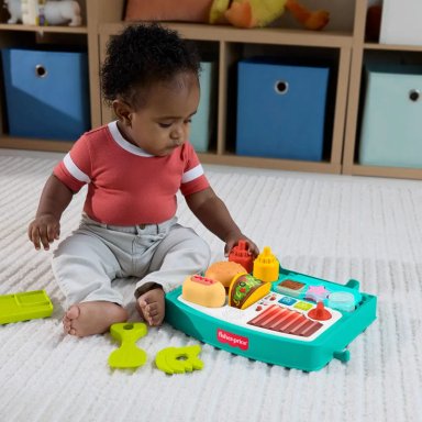 FISHER-PRICE RÍE Y APRENDE ANDADERA PARA BEBÉS CARRO SNACKS 4 EN 1 - 6