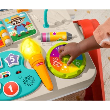 FISHER-PRICE JUGUETE PARA BEBÉS MESA DE ACTIVIDAD 4 EN 1  - 7