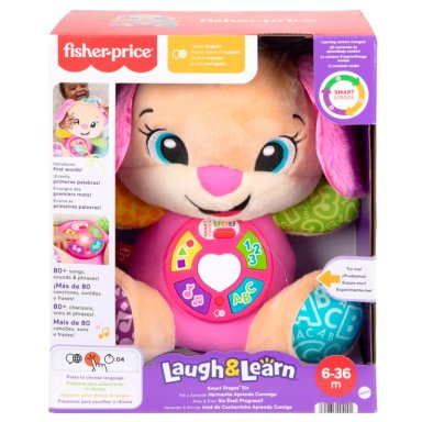 JUGUETE FISHER PRICE FISHER-PRICE RÍE Y APRENDE HERMANITA APRENDE CONMIGO - 7