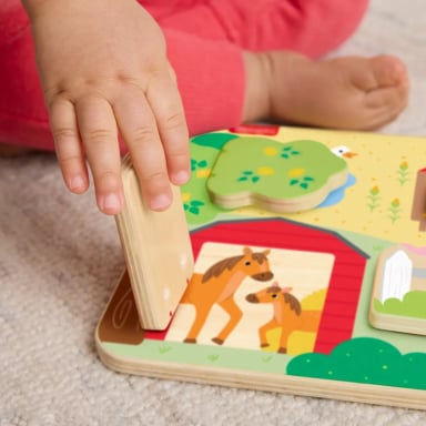 JUGUETE PARA BEBÉS FISHER PRICE FISHER-PRICE TABLERO ANIMALITOS DE MADERA - 4
