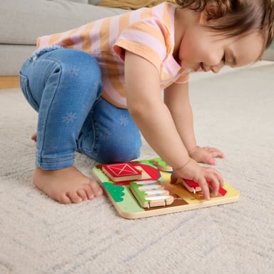 JUGUETE PARA BEBÉS FISHER PRICE FISHER-PRICE TABLERO ANIMALITOS DE MADERA - 5