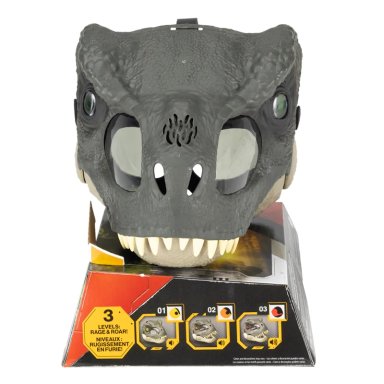 FIGURA DE ACCIÓN JURASSIC WORLD JUGUETE REBIRTH MÁSCARA DELUXE DE DINOSAURIO - 4