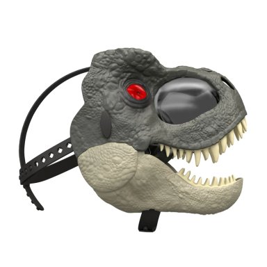FIGURA DE ACCIÓN JURASSIC WORLD JUGUETE REBIRTH MÁSCARA DELUXE DE DINOSAURIO - 6
