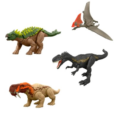 JURASSIC WORLD DINOSAURIO REBIRTH MORDIDA DE ATAQUE - 1