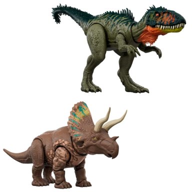JURASSIC WORLD DINOSAURIO REBIRTH RASTREADORES GIGANTES - 1