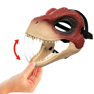 JURASSIC WORLD JUGUETE REBIRTH MÁSCARA DE DINOSAURIO - 6