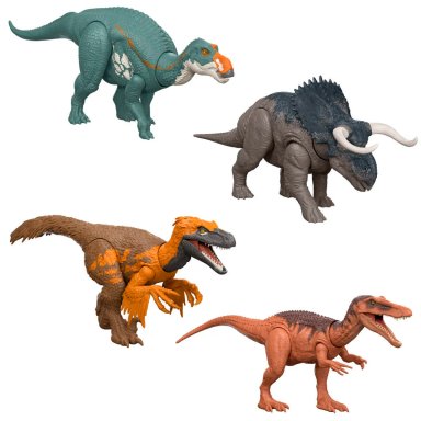 JURASSIC WORLD DINOSAURIO DE JUGUETE REBIRTH RUGIDO SALVAJE - 1