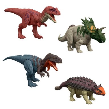 JURASSIC WORLD DINOSAURIO DE JUGUETE REBIRTH RUGIDO SALVAJE - 2
