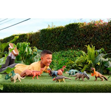JURASSIC WORLD DINOSAURIO DE JUGUETE REBIRTH RUGIDO SALVAJE - 3