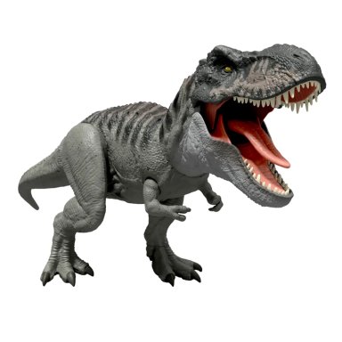 FIGURA DE ACCIÓN JURASSIC WORLD DINOSAURIO REBIRTH T-REX MORDIDA DESTRUCTORA - 2
