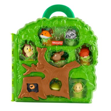 JUEGO LITTLE PEOPLE JUGUETE PARA BEBÉS ESTUCHE DE ANIMALITOS - 1