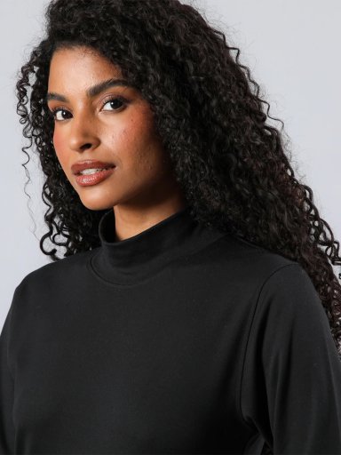 CAMISETA MANGA LARGA MUJER FLORES TÉRMICA 50758 - 2