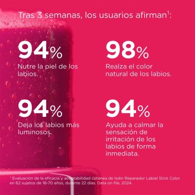 REPARADOR LABIAL ISDIN 4G ROSA - 5