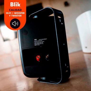 PARLANTES DE INSTALACIÓN ACTIVOS BLUETOOTH BLIK FIDELITY 60W - 6