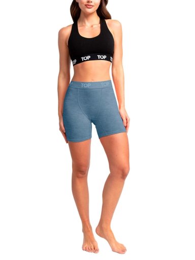PACK 5 BÓXERS MUJER TOP MULTICOLOR LARGOS M208AP5C1 - 4