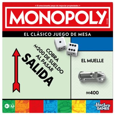 JUEGO DE MESA MONOPOLY CLÁSICO - 1
