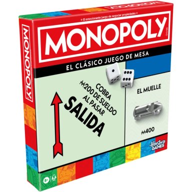 JUEGO DE MESA MONOPOLY CLÁSICO - 5
