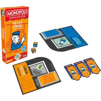 JUEGO DE MESA MONOPOLY EXPANSIÓN VE A LA CÁRCEL - 5