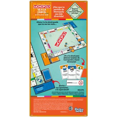 JUEGO DE MESA MONOPOLY EXPANSIÓN VE A LA CÁRCEL - 6