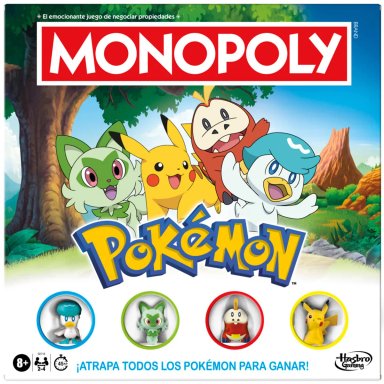 JUEGO DE MESA MONOPOLY POKEMON - 1