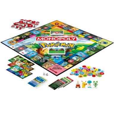 JUEGO DE MESA MONOPOLY POKEMON - 5