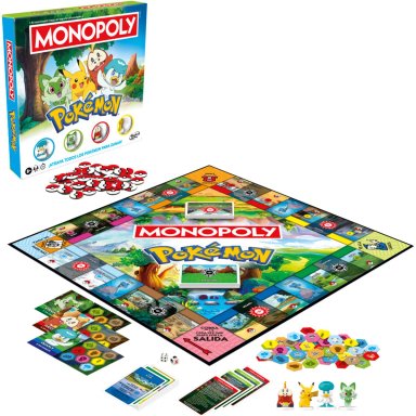 JUEGO DE MESA MONOPOLY POKEMON - 6