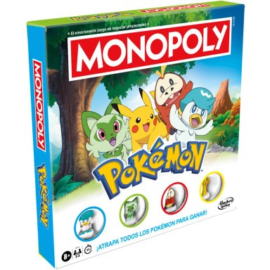 JUEGO DE MESA MONOPOLY POKEMON - 8