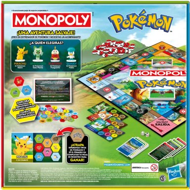 JUEGO DE MESA MONOPOLY POKEMON - 9