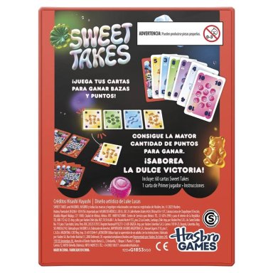 JUEGO DE MESA HASBRO GAMING SWEET TAKES - 4