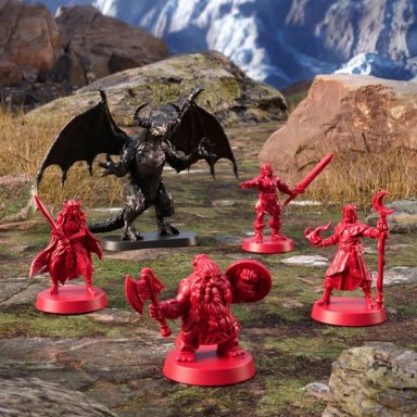 JUEGO DE MESA HASBRO GAMES AVALON HILL HEROQUEST EL DESPERTAR - 13