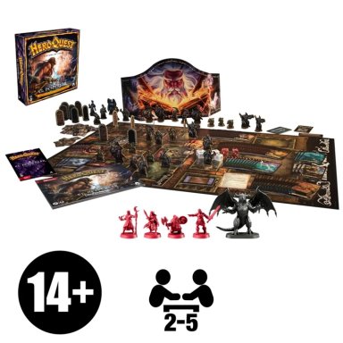 JUEGO DE MESA HASBRO GAMES AVALON HILL HEROQUEST EL DESPERTAR - 4