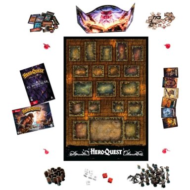 JUEGO DE MESA HASBRO GAMES AVALON HILL HEROQUEST EL DESPERTAR - 7