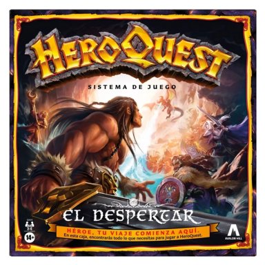 JUEGO DE MESA HASBRO GAMES AVALON HILL HEROQUEST EL DESPERTAR - 8