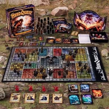 JUEGO DE MESA HASBRO GAMES AVALON HILL HEROQUEST EL DESPERTAR - 10