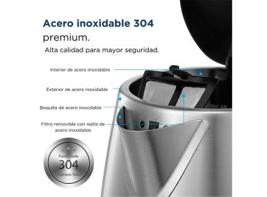 HERVIDOR MIDEA 1.7 LITROS MK-17S42B - 6