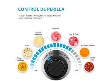 LICUADORA MIDEA MJ-BL7006SS 1000W 1.5 LT - 8