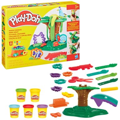 SET DE MASAS MOLDEABLE PLAY-DOH CREACIONES EN LA COPA DEL ÁRBOL - 3