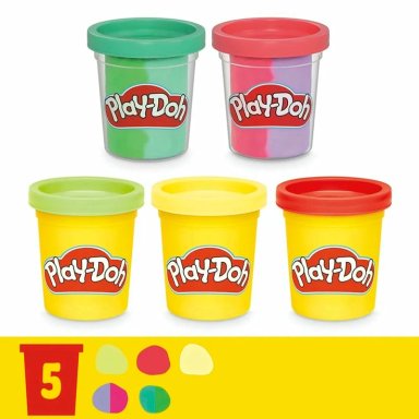 SET MASAS PLAY-DOH MOLDEABLE PLAY DOH MI JARDÍN - 5