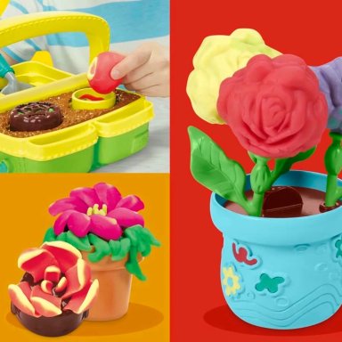 SET MASAS PLAY-DOH MOLDEABLE PLAY DOH MI JARDÍN - 9
