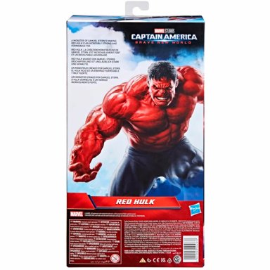 FIGURA DE ACCIÓN CAPITAN AMÉRICA BRAVE NEW WORLD HULK ROJO - 4