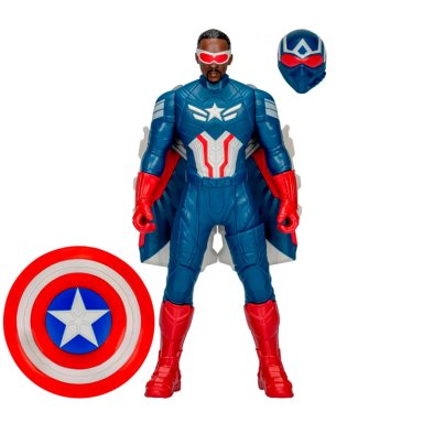 FIGURA DE ACCIÓN CAPITAN AMÉRICA BRAVE NEW WORLD MODO VUELO - 1