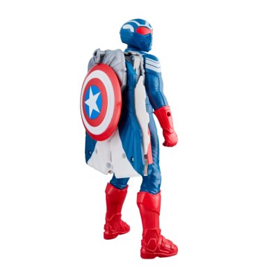 FIGURA DE ACCIÓN CAPITAN AMÉRICA BRAVE NEW WORLD MODO VUELO - 11