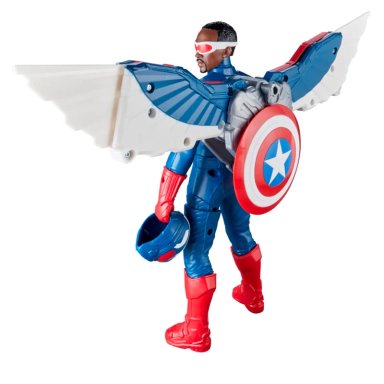FIGURA DE ACCIÓN CAPITAN AMÉRICA BRAVE NEW WORLD MODO VUELO - 12