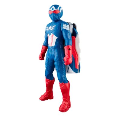 FIGURA DE ACCIÓN CAPITAN AMÉRICA BRAVE NEW WORLD MODO VUELO - 6